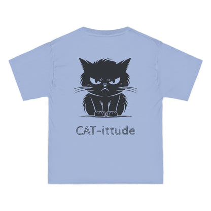 Cat-ittude Men's Short-Sleeve Crewneck Tee
