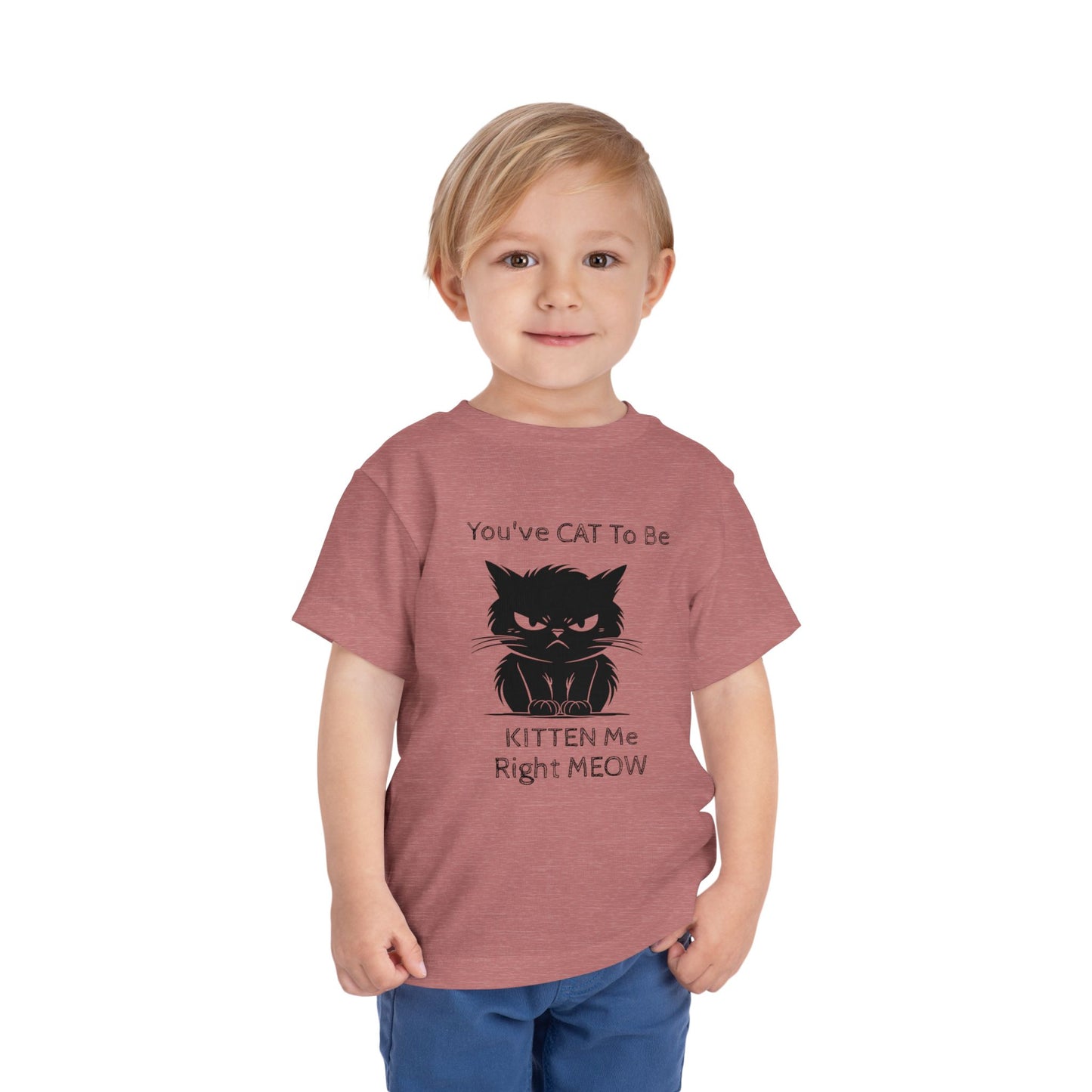 Kitten Me Toddler Unisex Short Sleeve Crewneck Tee