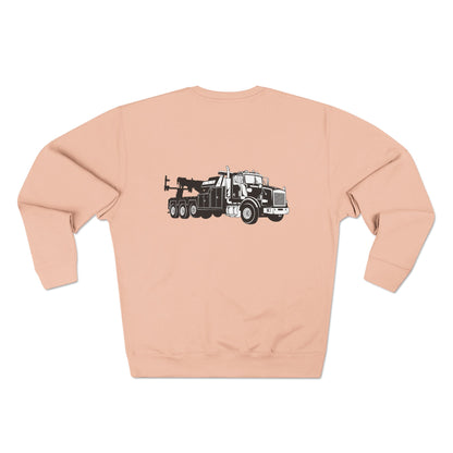 Heavy Tow Truck Unisex Crewneck Sweatshirt