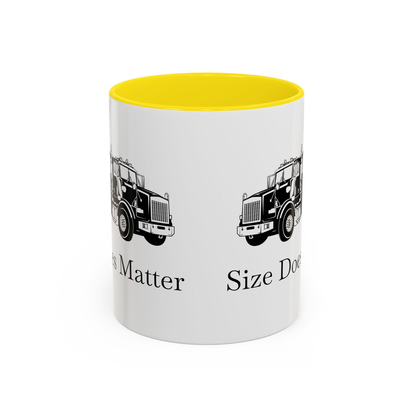 Size Does Matter 2-Tone Coffee Mug