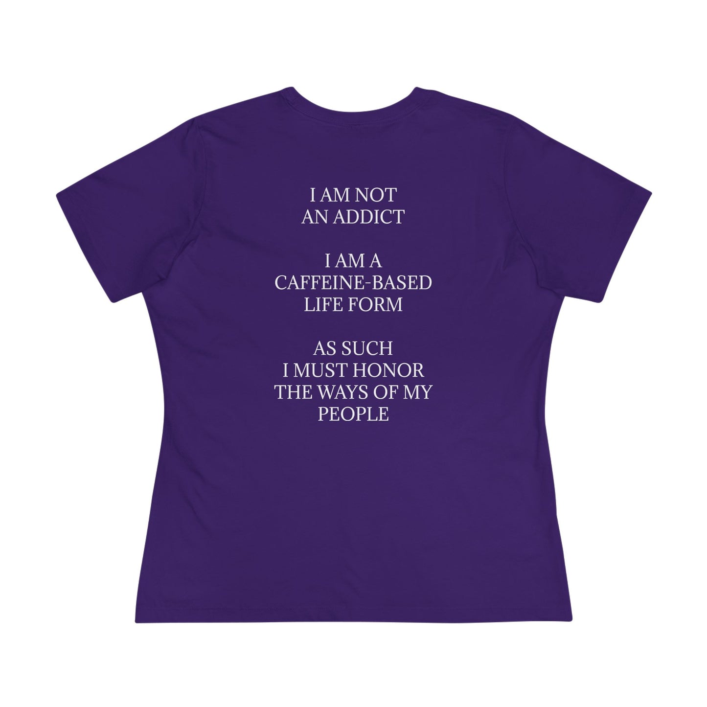 Not An Addict Women's Short Sleeve Crewneck Tee