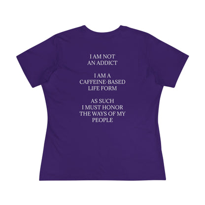 Not An Addict Women's Short Sleeve Crewneck Tee