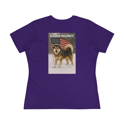 All-American Breed Women's Short Sleeve Crewneck Tee