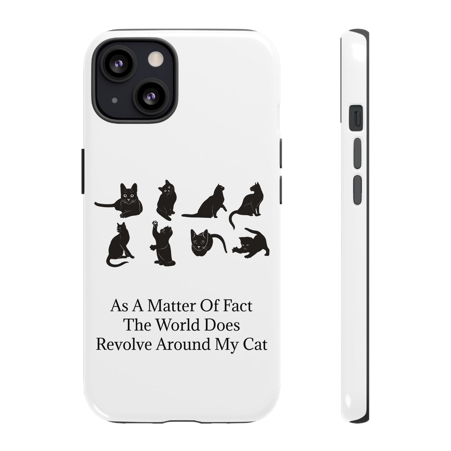 Matter Of Fact Cat iPhone Case