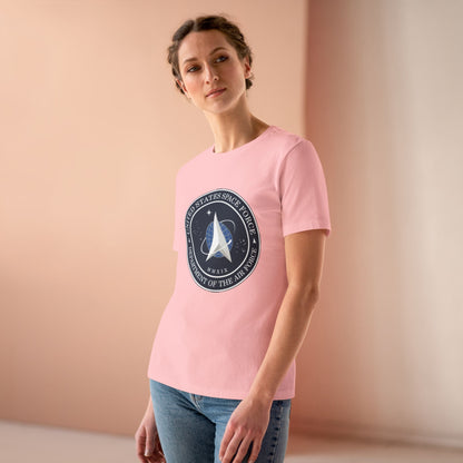 US Space Force Women's Short Sleeve Crewneck Tee