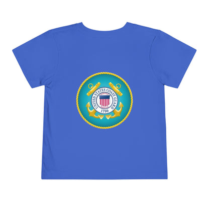 US Coast Guard Toddler Unisex Short Sleeve Crewneck Tee