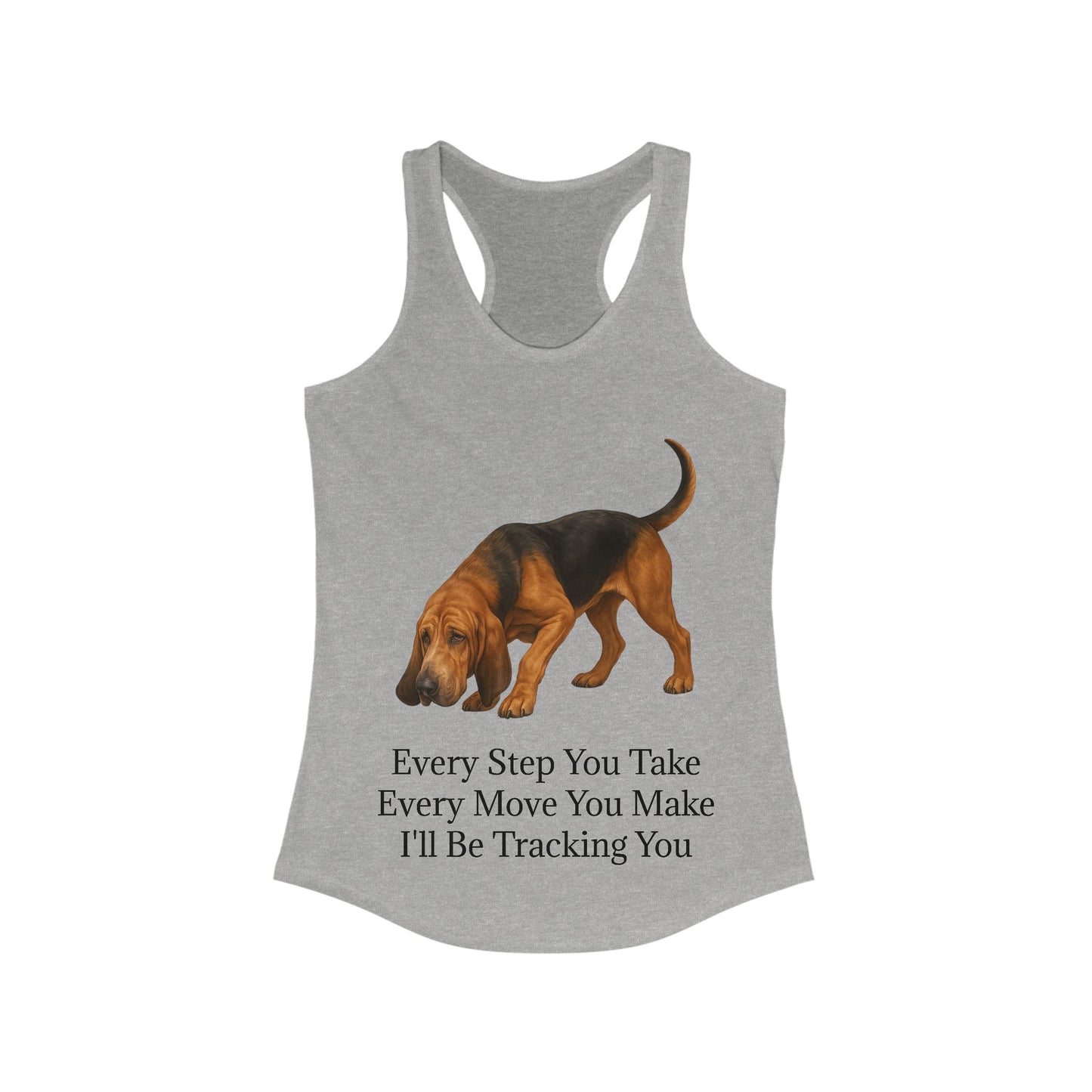 Tracking You Women's Racerback Tank