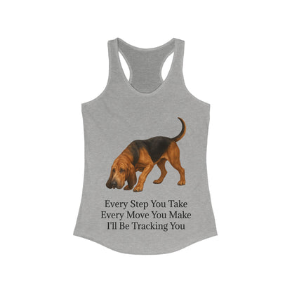 Tracking You Women's Racerback Tank