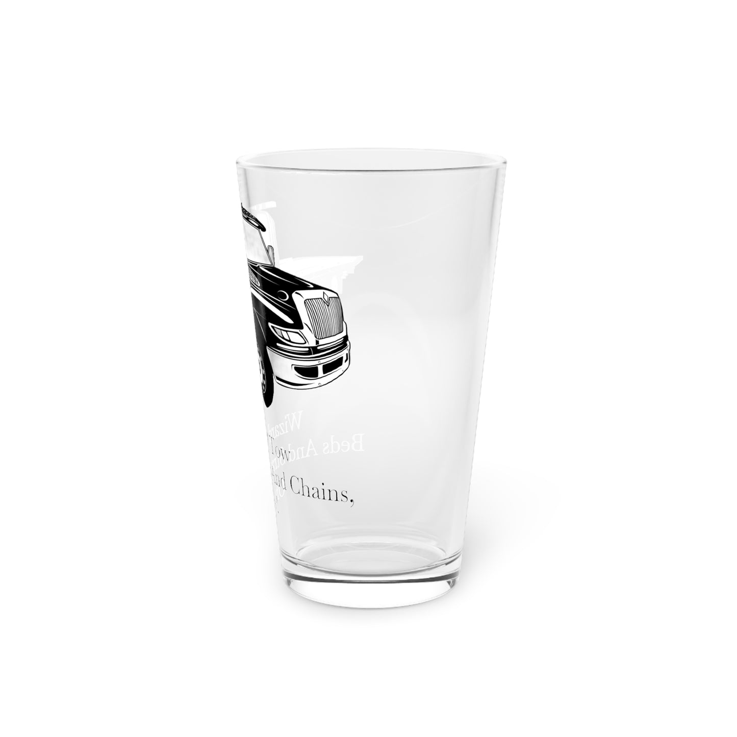 Wizard Of Tow Drinking Glass
