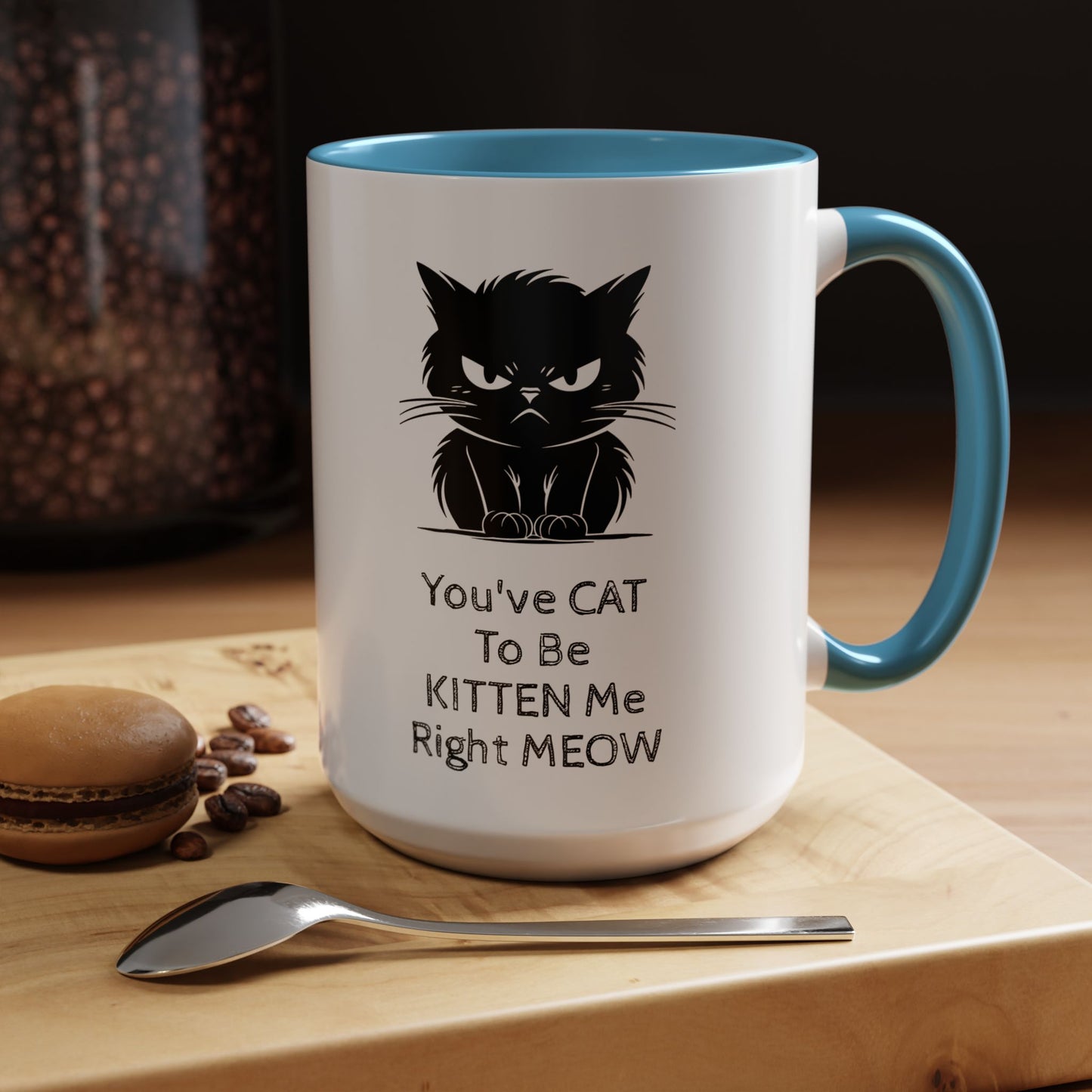 Kitten Me 2-Tone Coffee Mug