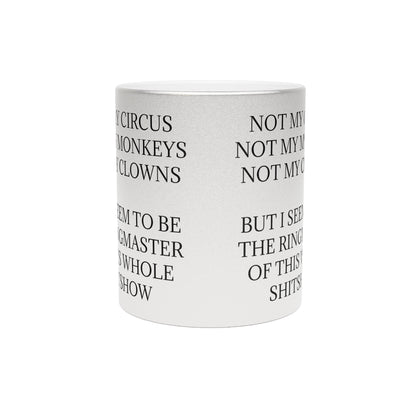 Ringmaster Metallic Coffee Mug