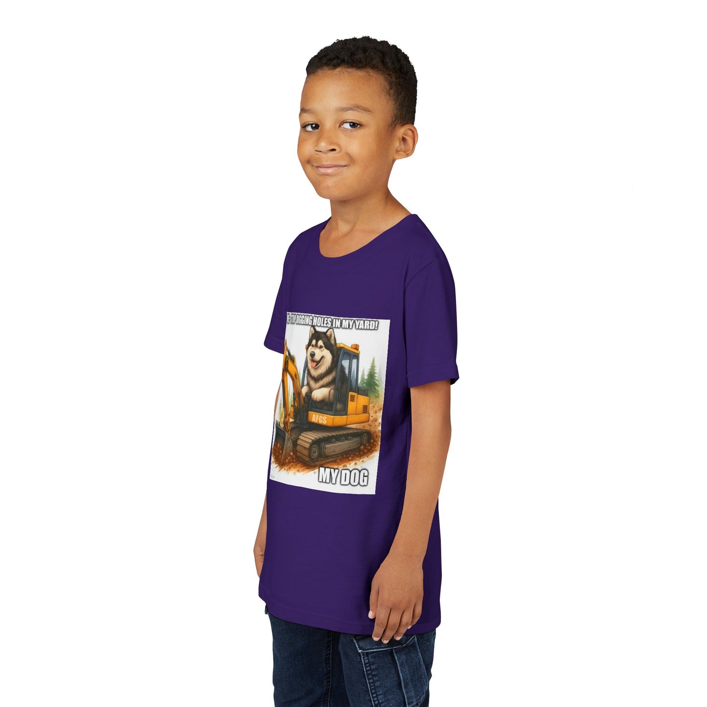 Digmaster Youth Unisex Short Sleeve Crewneck Tee