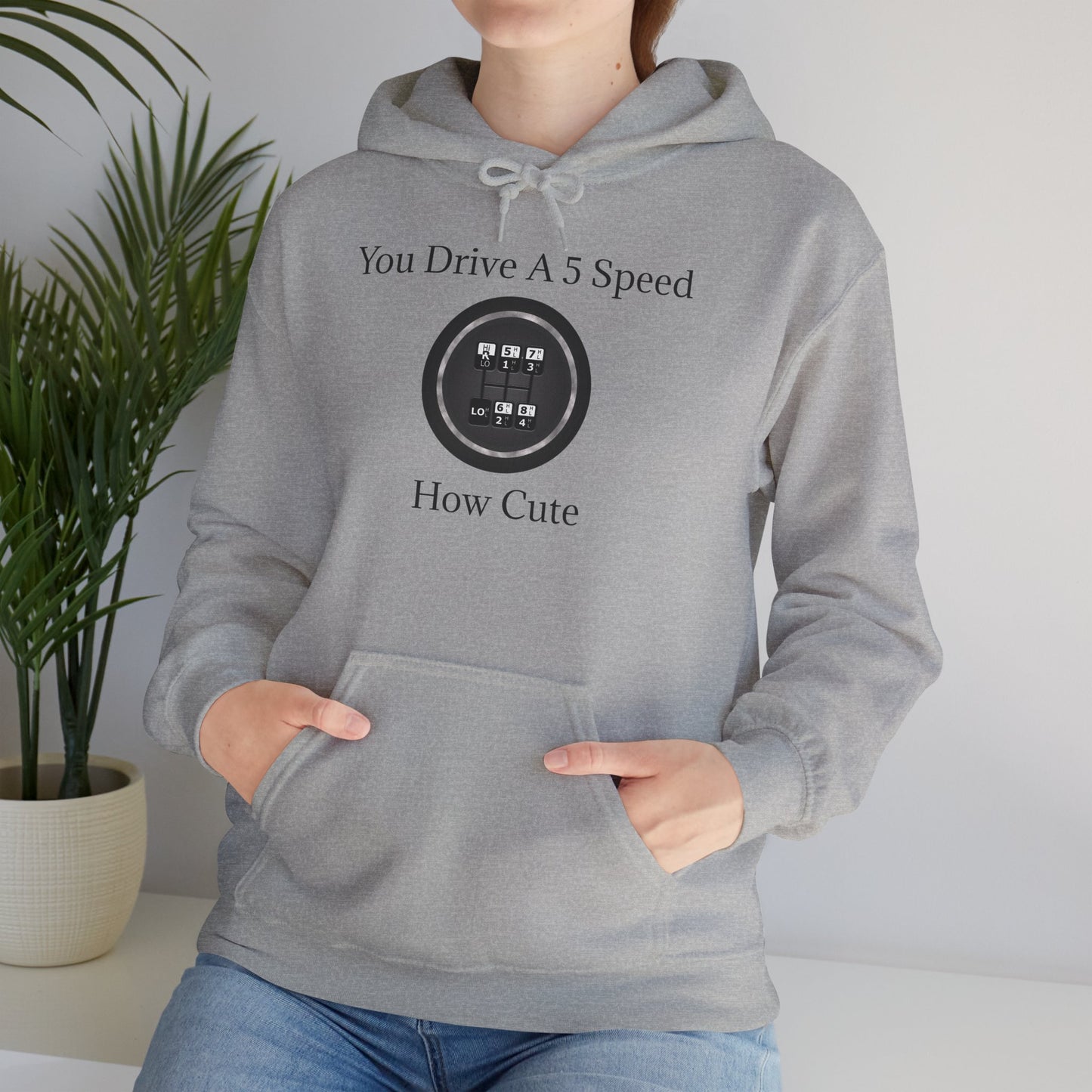 5 Speed How Cute Unisex Hoodie