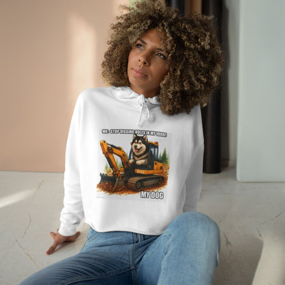 Digmaster Women's Crop Hoodie