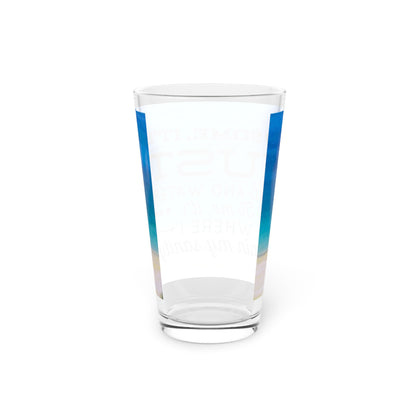 Dr. Beach Drinking Glass