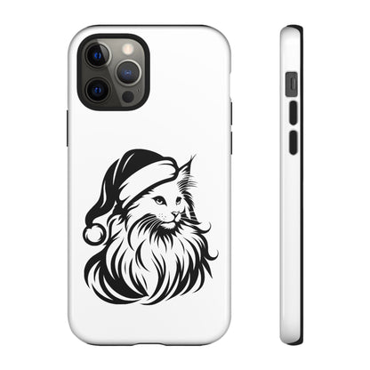 Santa Paws Cat iPhone Case