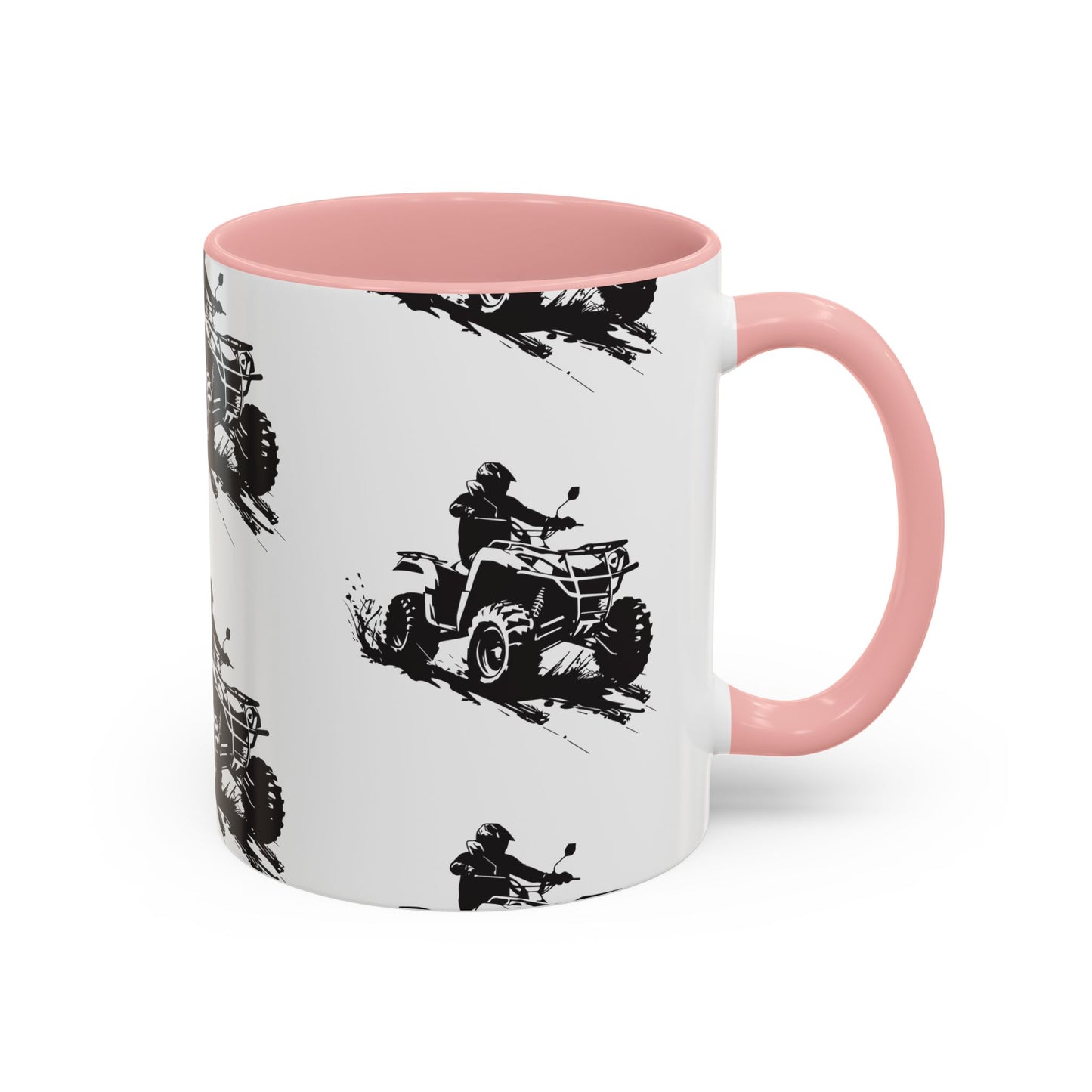 Slingin' Mud Quad 2-Tone Coffee Mug