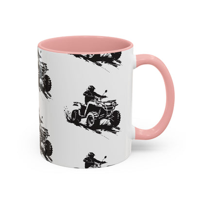 Slingin' Mud Quad 2-Tone Coffee Mug