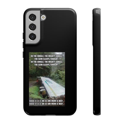 Semi Sleeps Samsung Case