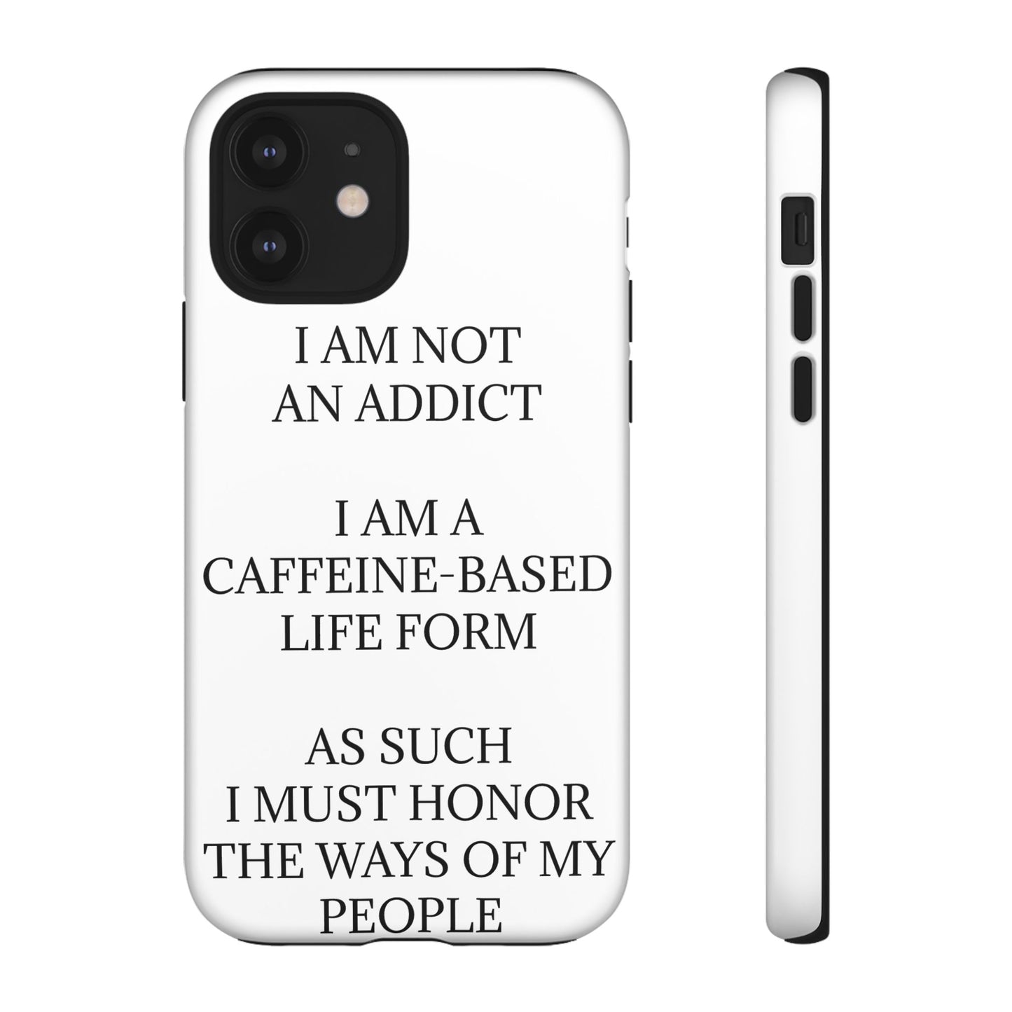 Not An Addict iPhone Case