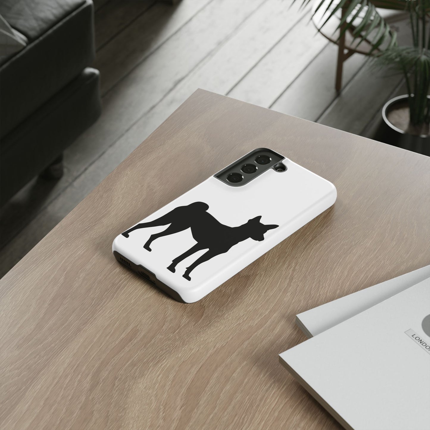 Basenji Silhouette Samsung Case