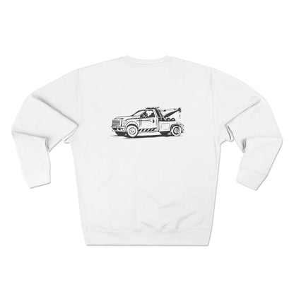 Wheel Lift Tow Truck Unisex Crewneck Sweatshirt