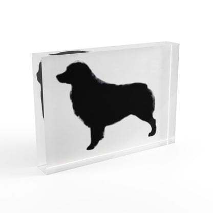 Aussie Silhouette Acrylic Photo Block