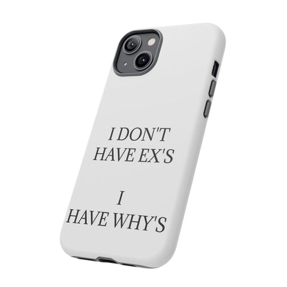 X's And Y's iPhone Case