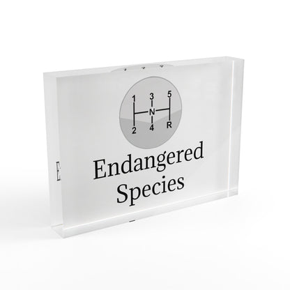 Endangered Species Acrylic Photo Block