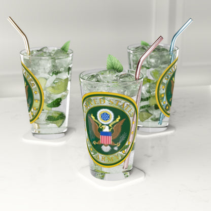 US Army Drinking Glass
