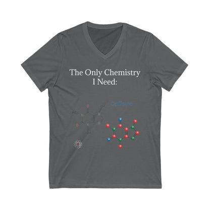 Chemistry Lesson Unisex Short Sleeve V-Neck Tee