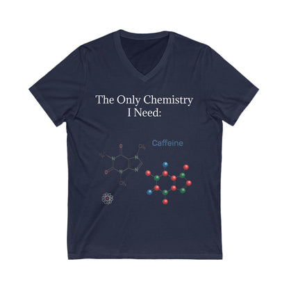 Chemistry Lesson Unisex Short Sleeve V-Neck Tee