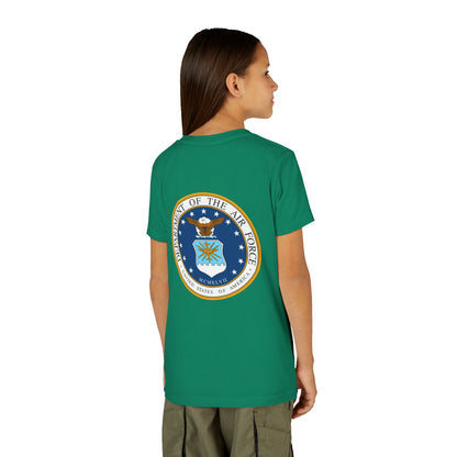 US Air Force Youth Unisex Short Sleeve Crewneck Tee