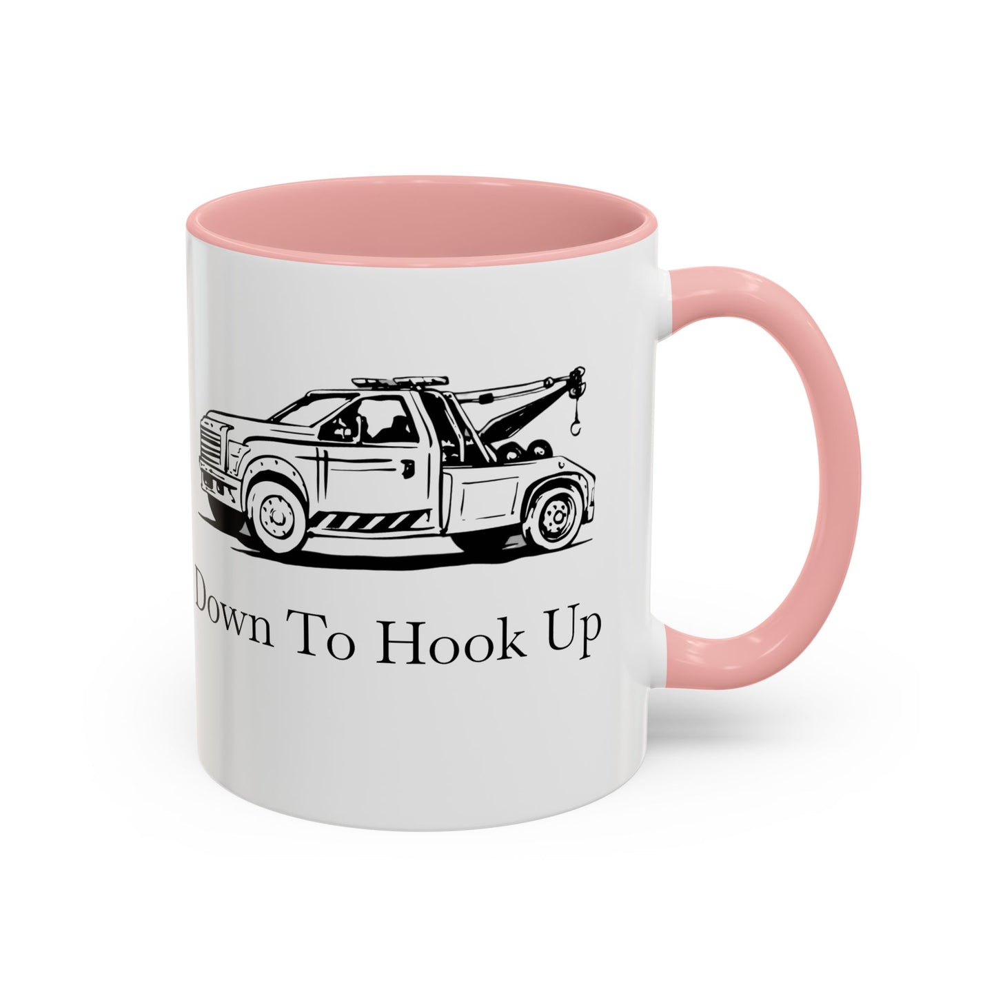 Down To Hook Up 2-Tone Coffee Mug