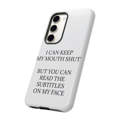 Subtitles Samsung Case