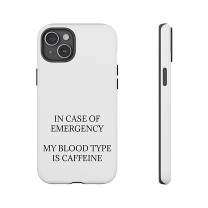 Blood Type iPhone Case