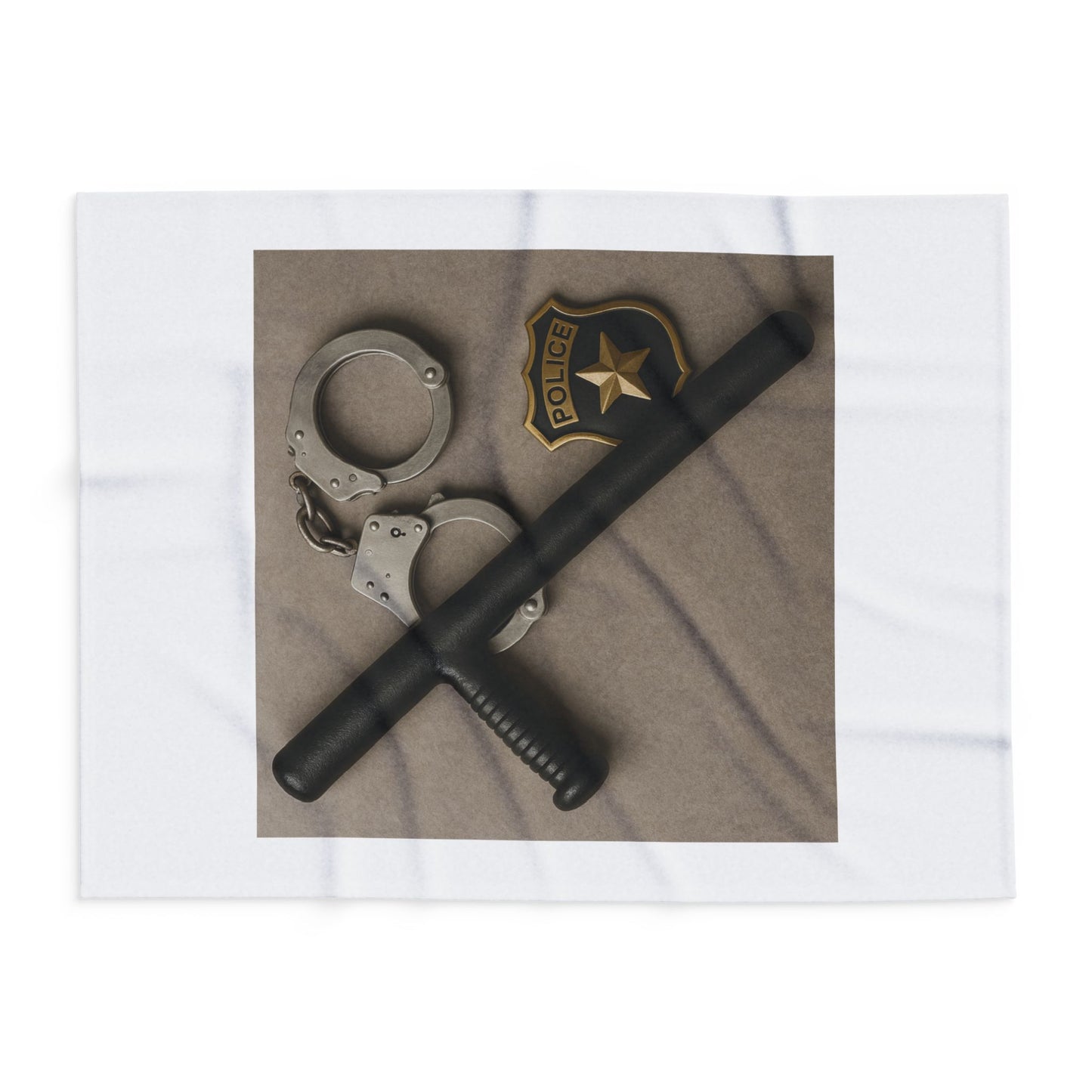 Law Enforcement Appreciation Arctic Fleece Blanket