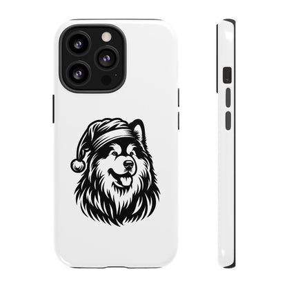 Santa Paws Malamute iPhone Case