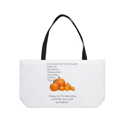Fall In The South Weekender Tote Bag