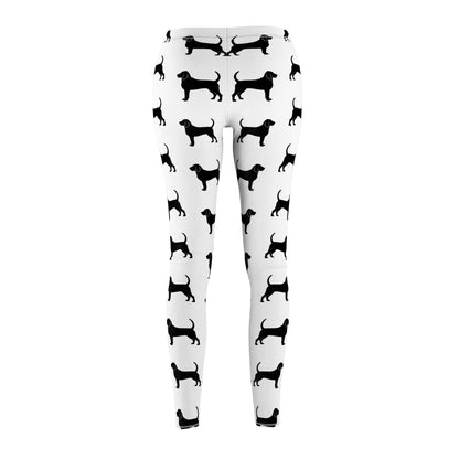 Bloodhound Silhouette Women's Ankle Leggings