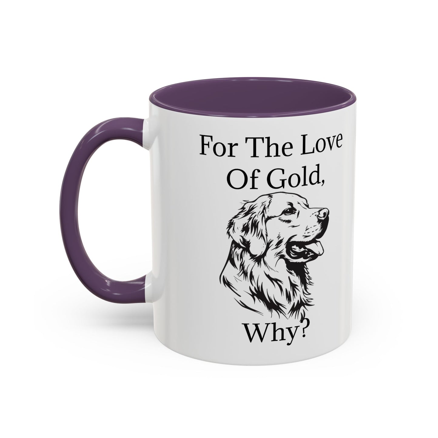 For The Love Of Gold 2-Tone Coffee Mug