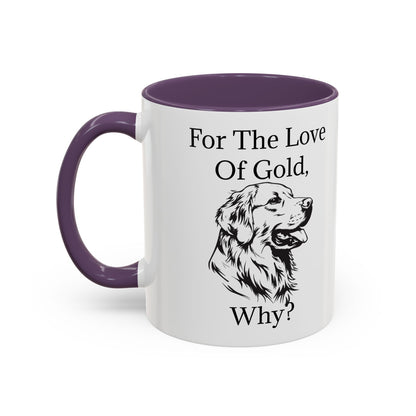 For The Love Of Gold 2-Tone Coffee Mug