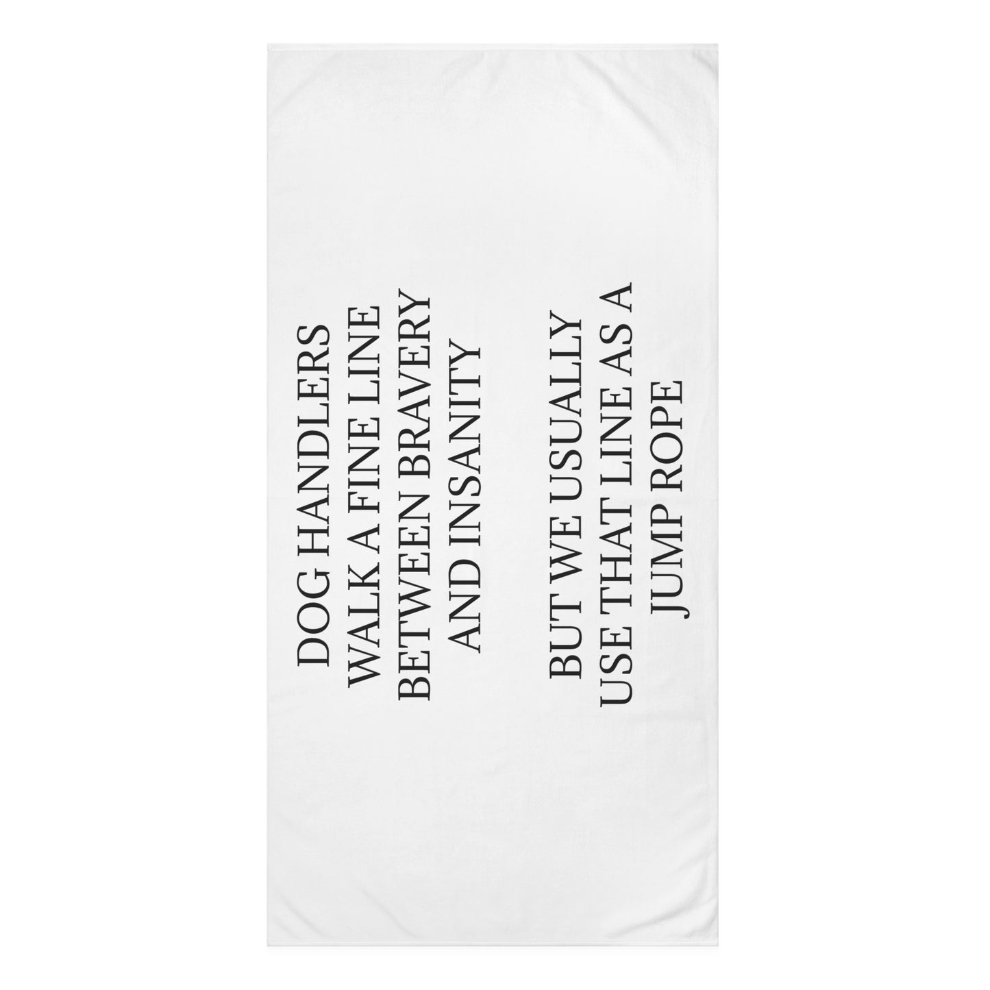Jump Rope Mink-Cotton  Beach Towel