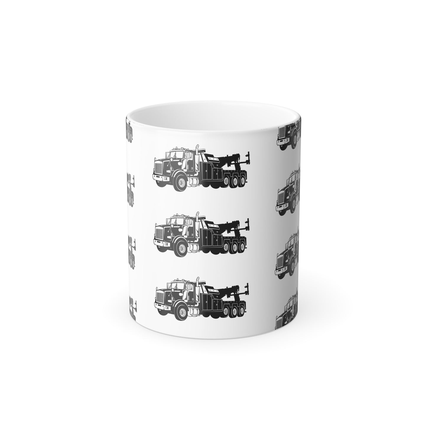 Heavy Tow Truck Color Changing Mug