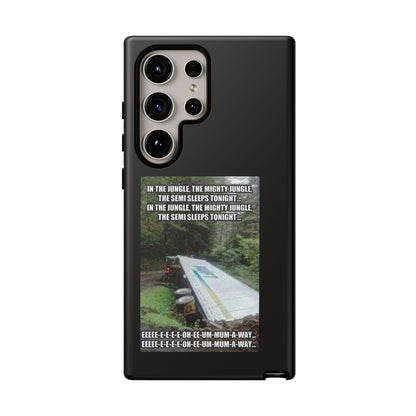 Semi Sleeps Samsung Case