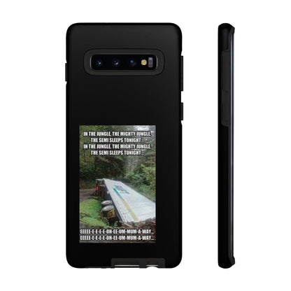 Semi Sleeps Samsung Case