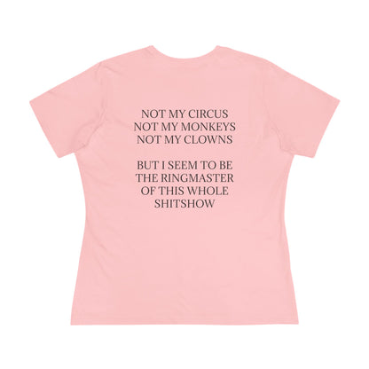 Ringmaster Women's Short Sleeve Crewneck Tee