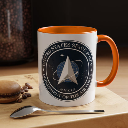 US Space Force 2-Tone Coffee Mug