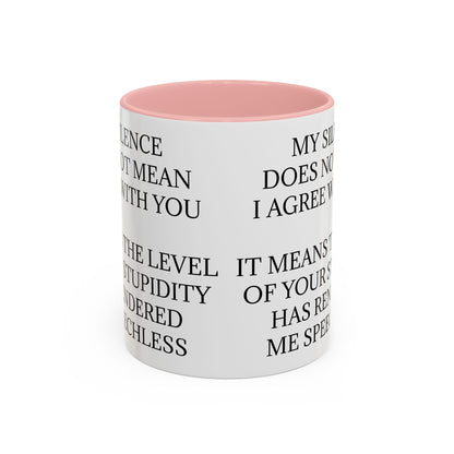 Speechless 2-Tone Coffee Mug