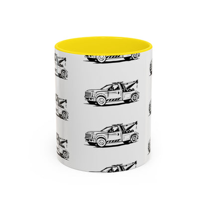 Wheel Lift Tow Truck 2-Tone Coffee Mug